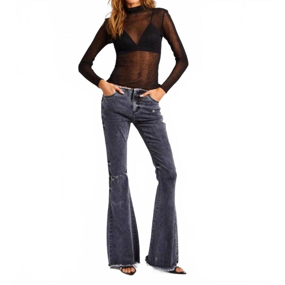 NEW SER.O.YA women's izzi low rise jeans in castle rock